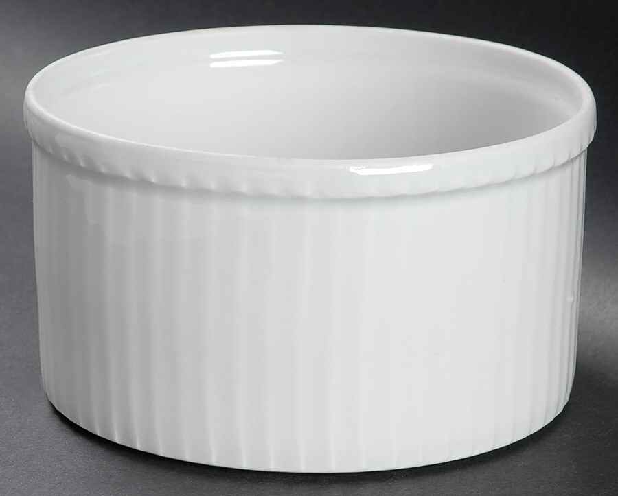 Culinaire White 6" Souffle by Pillivuyt-1
