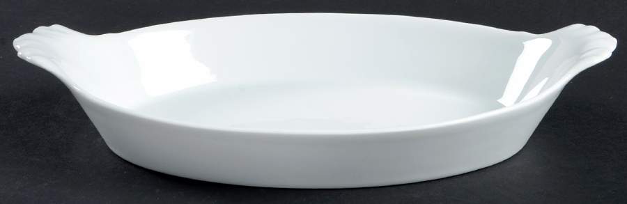 Culinaire White 12" Augratin by Pillivuyt-1