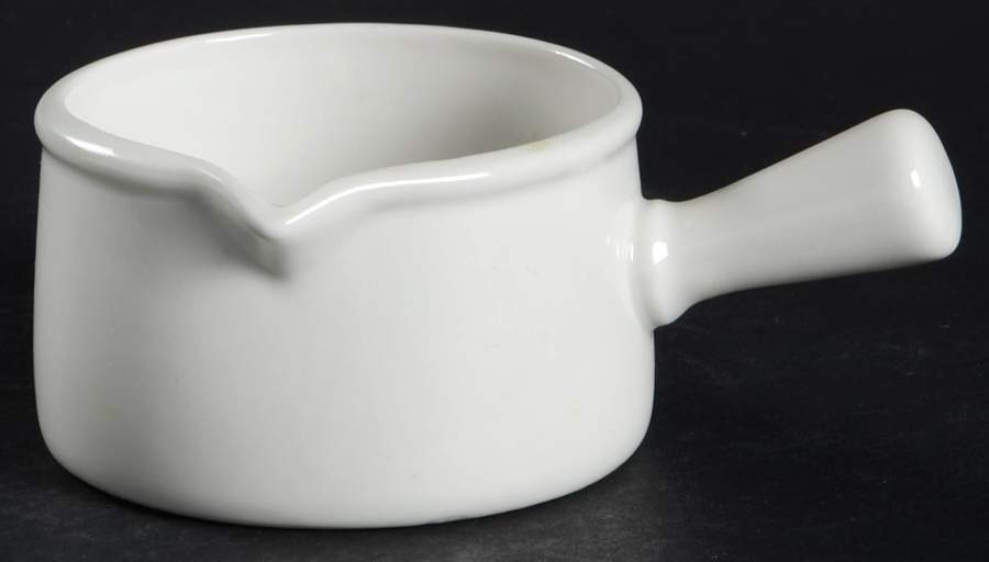 Culinaire White Open Butter Sauce by Pillivuyt-1