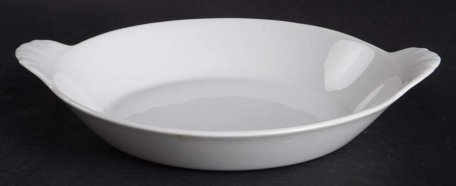 Culinaire White 9" Augratin by Pillivuyt-1