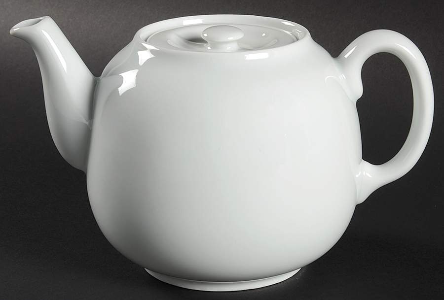 Culinaire White Teapot & Lid by Pillivuyt-1