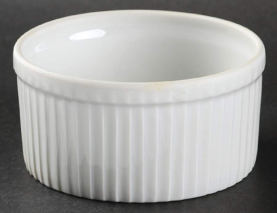 Culinaire White 4" Souffle by Pillivuyt-1