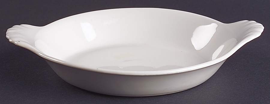 Culinaire White 7" Augratin by Pillivuyt-1