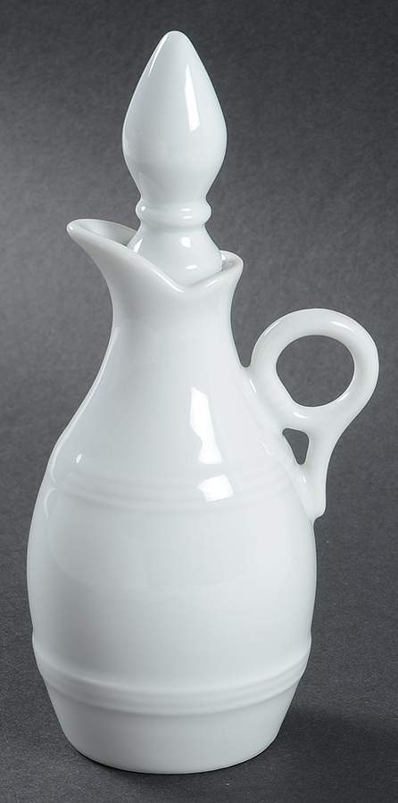 Culinaire White Cruet with Stopper by Pillivuyt-1