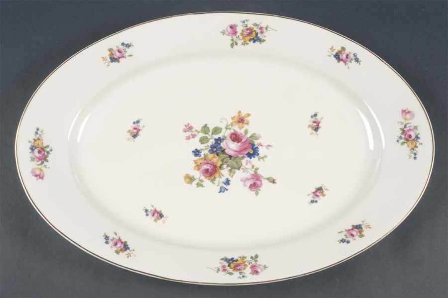 10649 17" Oval Serving Platter by Pirkenhammer-1
