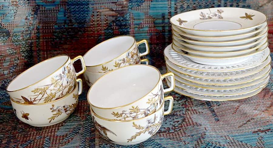 2682 Flat Cup & Saucer Set by Pirkenhammer-1