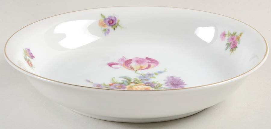 Dresden Coupe Soup Bowl by Pirkenhammer-1