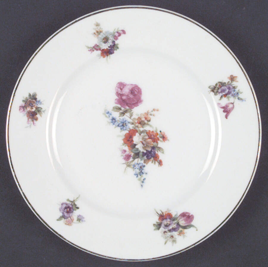Dresden Bread & Butter Plate by Pirkenhammer-1