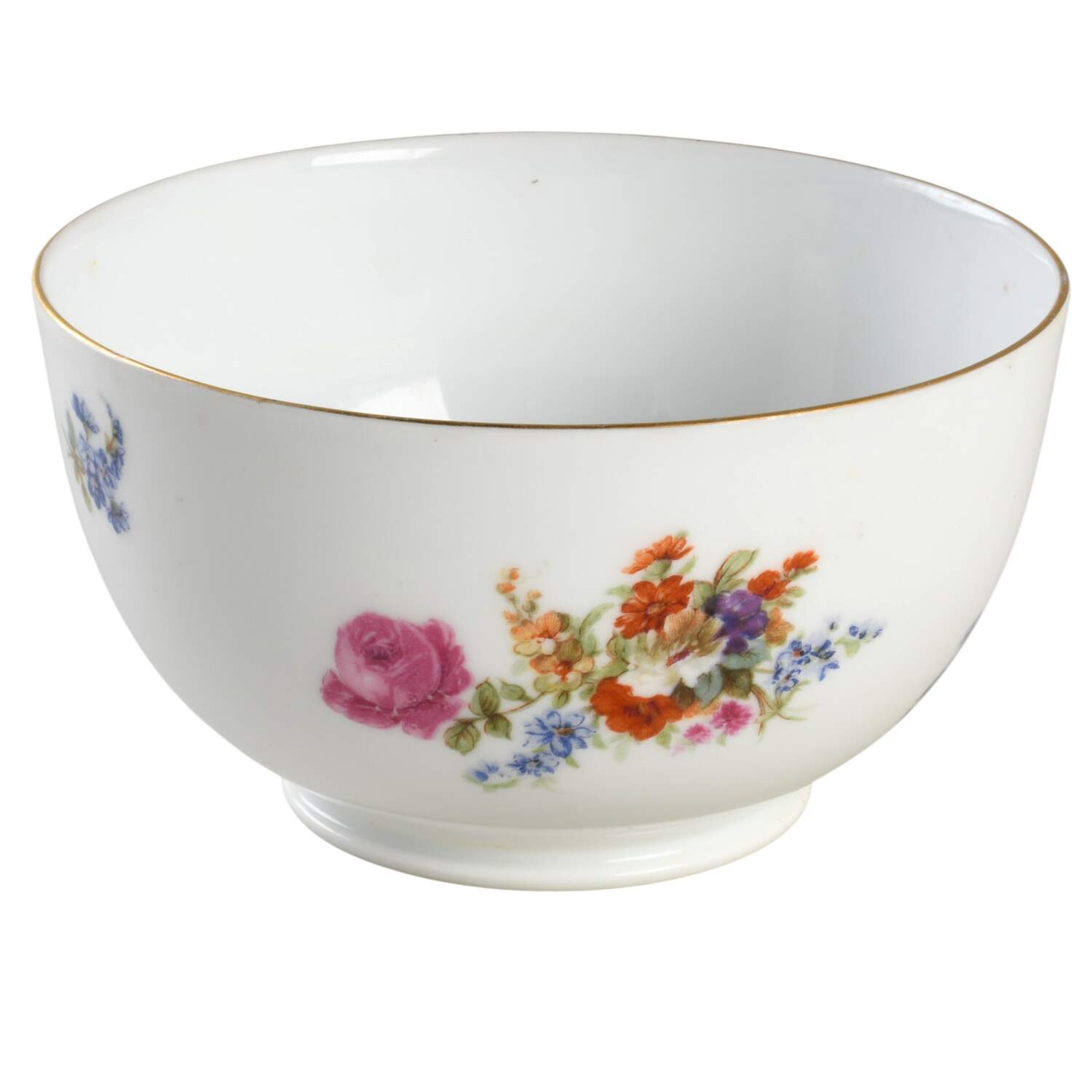 Dresden Cranberry Bowl by Pirkenhammer-1