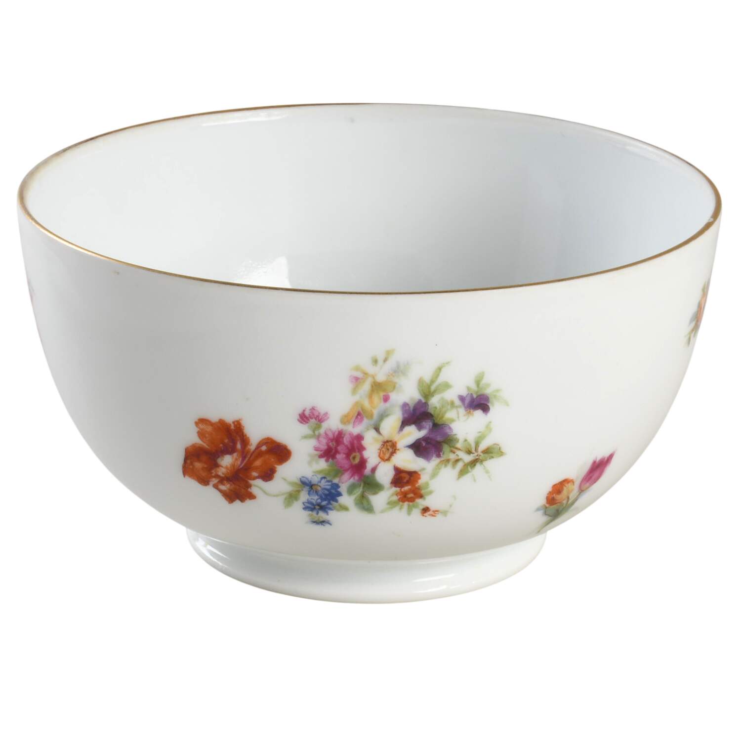 Dresden Cranberry Bowl by Pirkenhammer-1