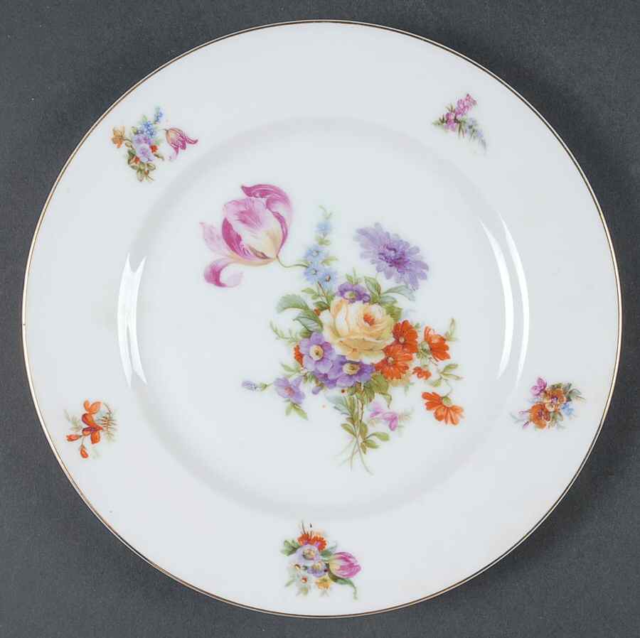 Dresden Salad Plate by Pirkenhammer-1