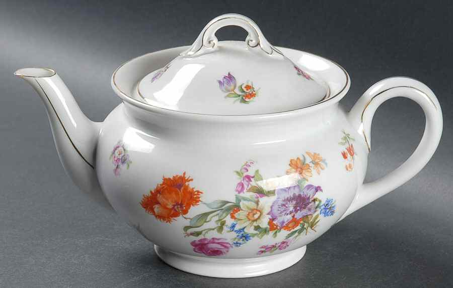 Dresden Teapot & Lid by Pirkenhammer-1
