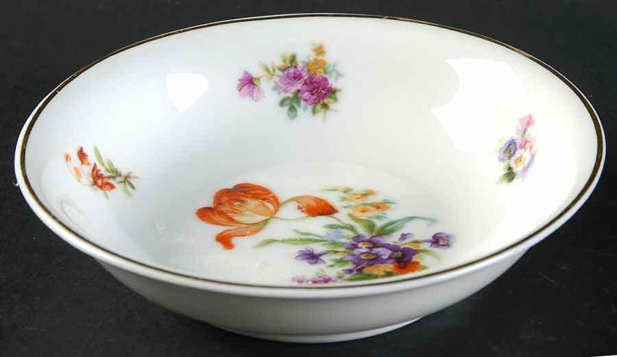 Dresden Fruit/Dessert (Sauce) Bowl by Pirkenhammer-1