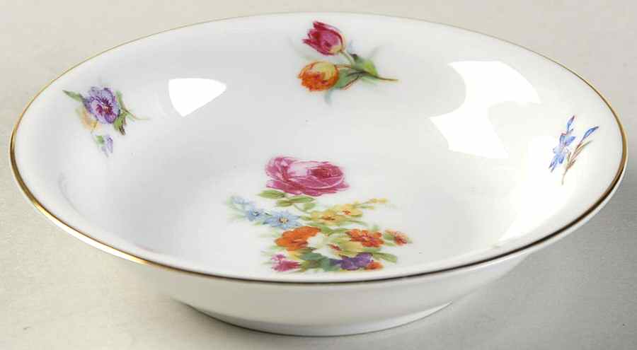 Dresden Fruit/Dessert (Sauce) Bowl by Pirkenhammer-1