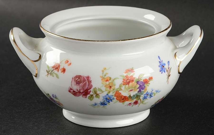 Dresden Sugar Bowl No Lid by Pirkenhammer-1