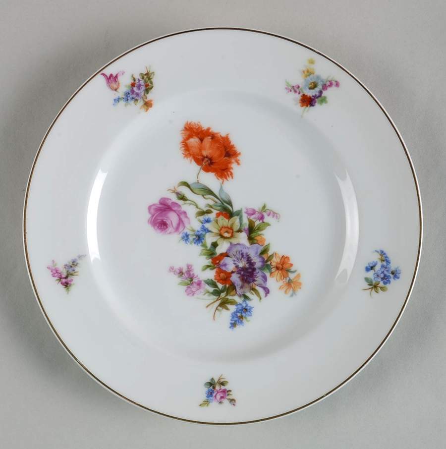 Dresden Salad Plate by Pirkenhammer-1