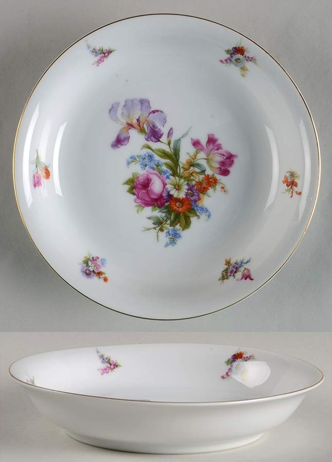 Dresden Coupe Soup Bowl by Pirkenhammer-1