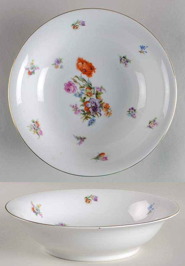 Dresden 9" Round Vegetable Bowl by Pirkenhammer-1