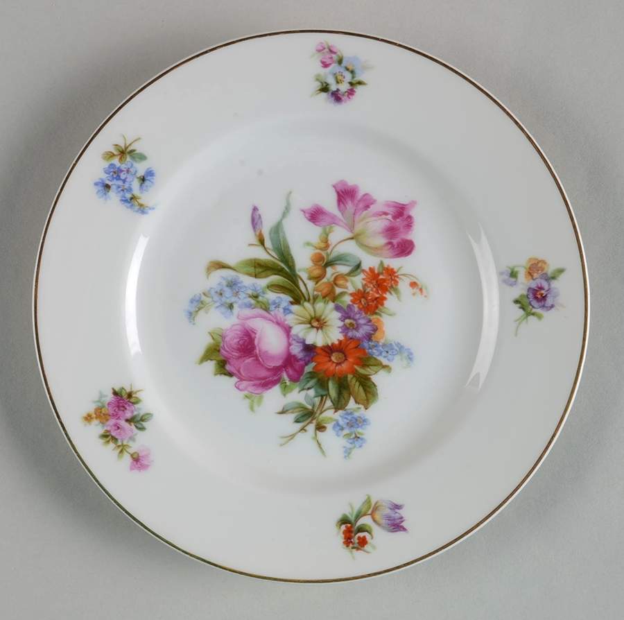 Dresden Bread & Butter Plate by Pirkenhammer-1