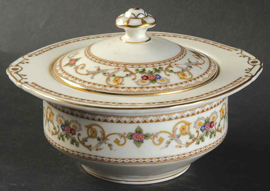 Persian Sugar Bowl & Lid by Pirkenhammer-1