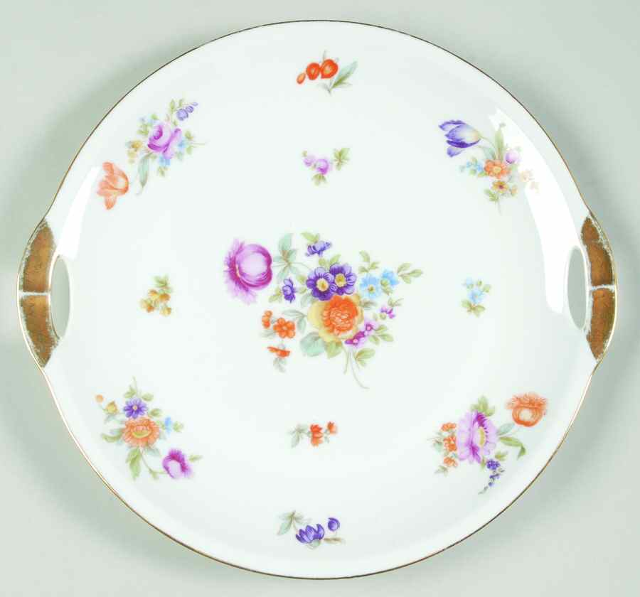 11281 Handled Cake Plate by Pirkenhammer-1