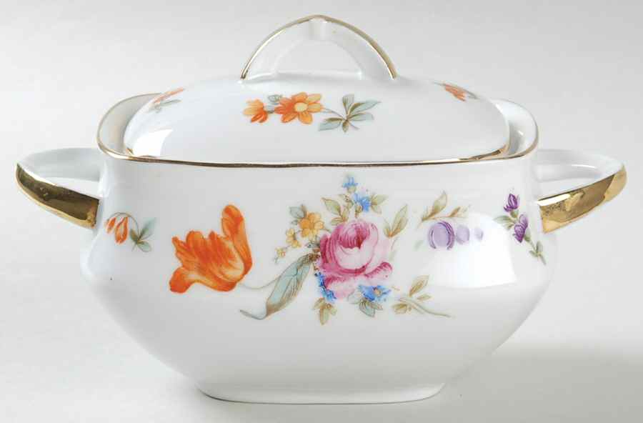 11281 Sugar Bowl & Lid by Pirkenhammer-1
