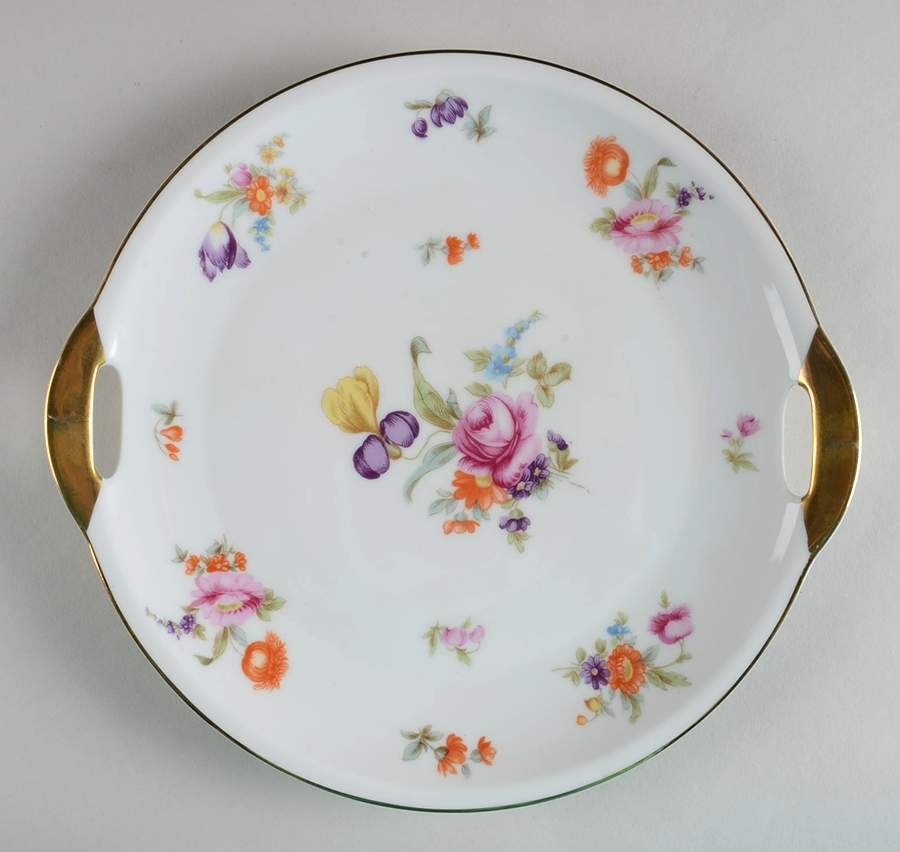 11281 Handled Cake Plate by Pirkenhammer-1