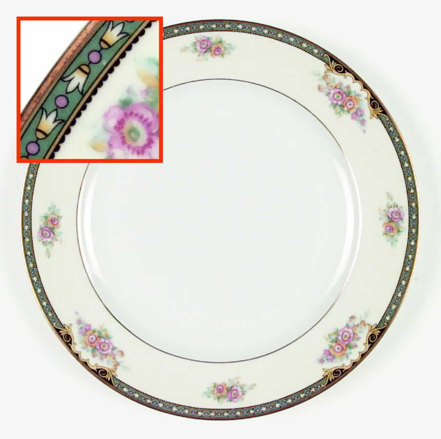 PIR12 (CREAM RIM) Dinner Plate by Pirkenhammer-1
