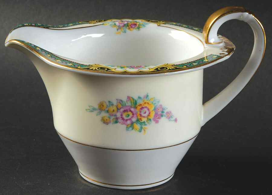 PIR12 (CREAM RIM) Creamer by Pirkenhammer-1