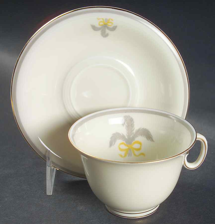 PIR2 Footed Cup & Saucer Set by Pirkenhammer-1