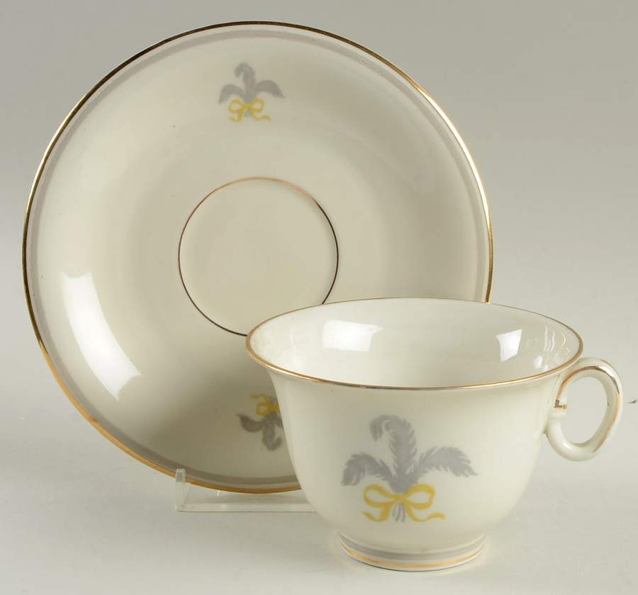 PIR2 Footed Cup & Saucer Set by Pirkenhammer-1