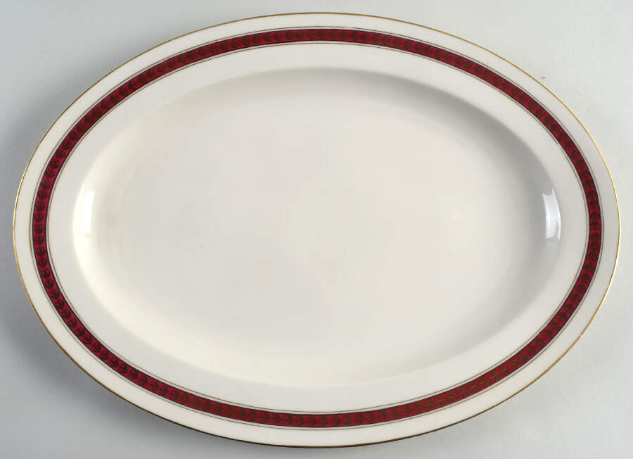 PIR20 16" Oval Serving Platter by Pirkenhammer-1