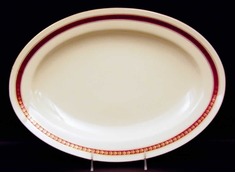 PIR20 15" Oval Serving Platter by Pirkenhammer-1