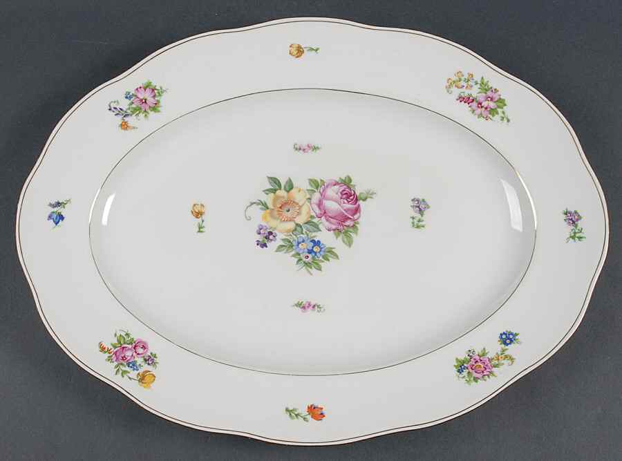 PIR4 15" Oval Serving Platter by Pirkenhammer-1