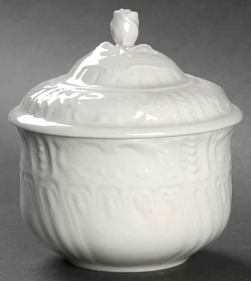 Rose (NO TRIM) Sugar Bowl & Lid by Pirkenhammer-1