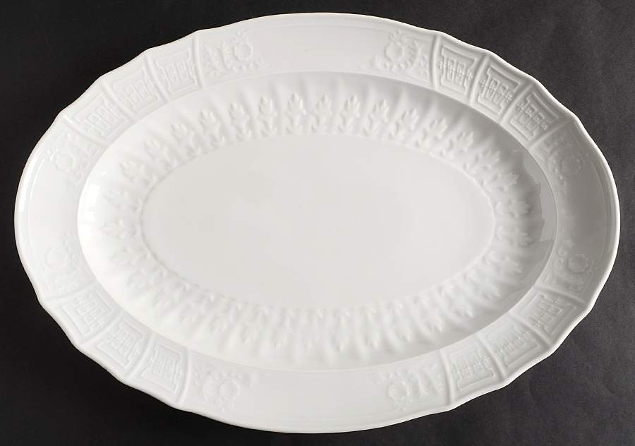 Rose (NO TRIM) 15" Oval Serving Platter by Pirkenhammer-1