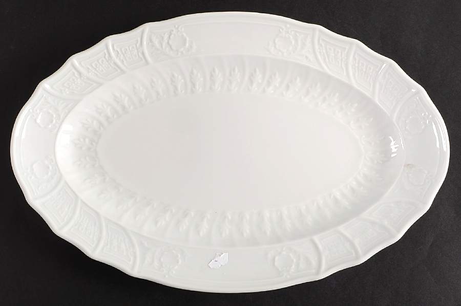 Rose (NO TRIM) 12" Oval Serving Platter by Pirkenhammer-1