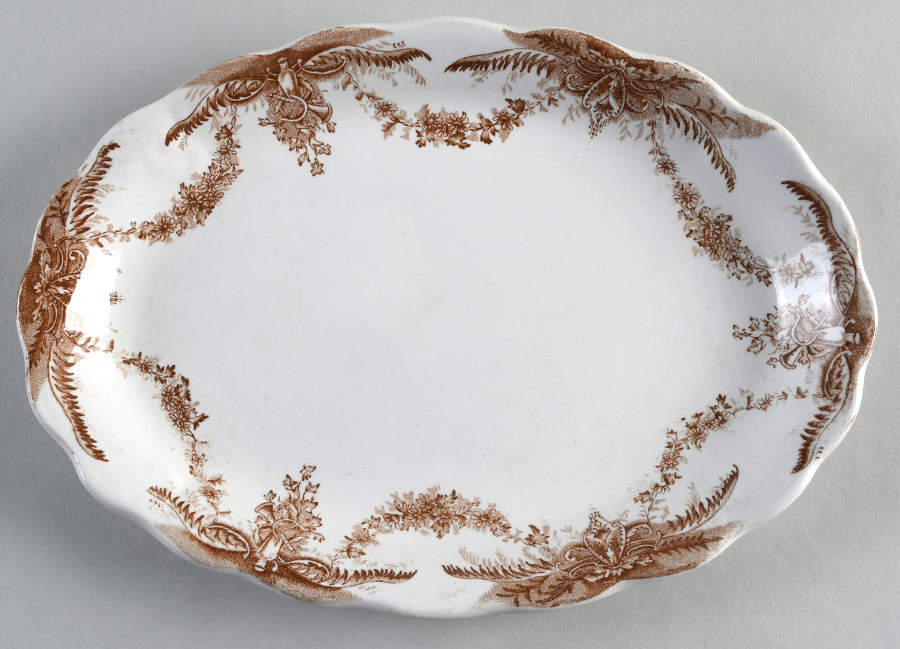 Aquilla 9" Oval Serving Platter by Pitcairns-1
