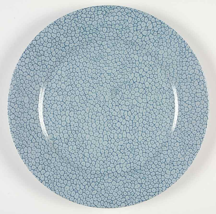 Babylon Blue Service Plate (Charger) by Porcelaine de Limoges-1