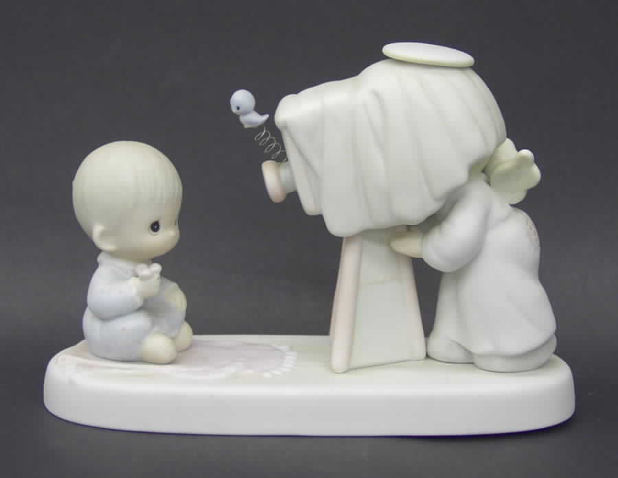 Baby's First Picture Dove Mark-Baby's First Picture - Dove Trademark, No Box by Precious Moments-1