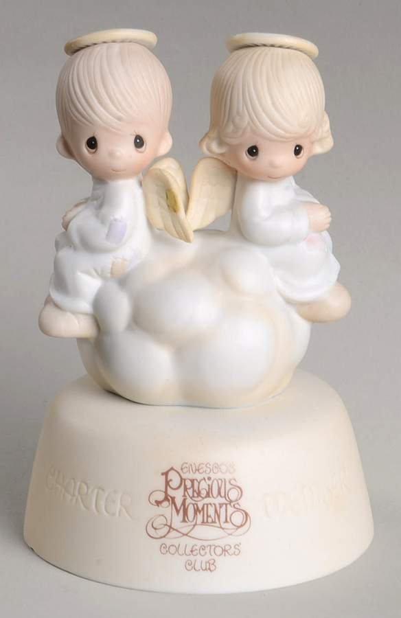 But Love Goes on Forever Triangle-But Love Goes On Forever - Triangle Trademark, No Box by Precious Moments-1