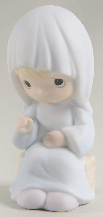 Come Let Us Adore Him-Nativity Olive Branch-Mary Only - No Box-Olive Branch Mark by Precious Moments-1