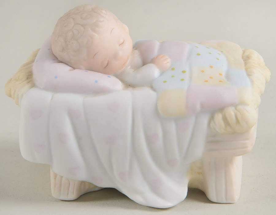 Come Let Us Adore Him-Nativity Olive Branch-Jesus Only - No Box-Olive Branch Mark by Precious Moments-1