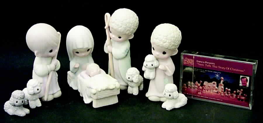Come Let Us Adore Him-Nativity Cedar Tree-Come Let Us Adore Him - Cedar Tree Trademark With Box by Precious Moments-1