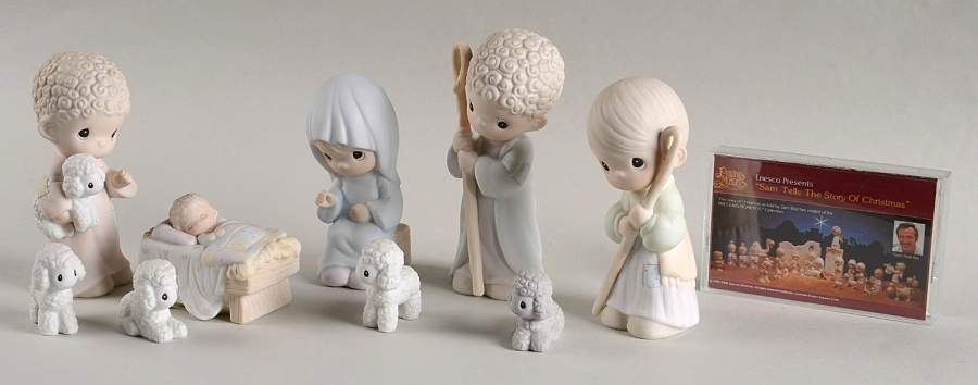 Come Let Us Adore Him-Nativity Flame-Come Let Us Adore Him - Flame Trademark, No Box by Precious Moments-1