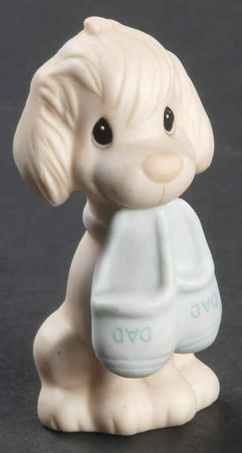 Animal Collection-Dog Dove-Dog With Slipper - Dove Trademark, No Box by Precious Moments-1