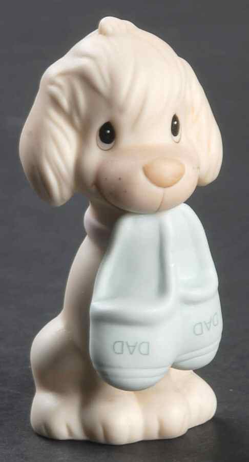 Animal Collection-Dog Cedar Tree-Dog With Slipper - Cedar Tree Trademark, No Box by Precious Moments-1