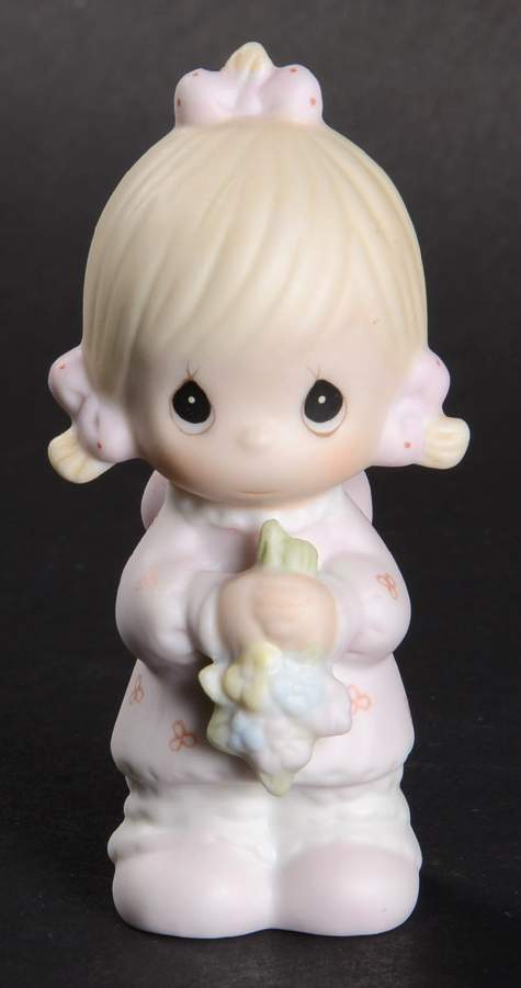 Flower Girl Heart-Flower Girl - Heart Trademark, No Box by Precious Moments-1
