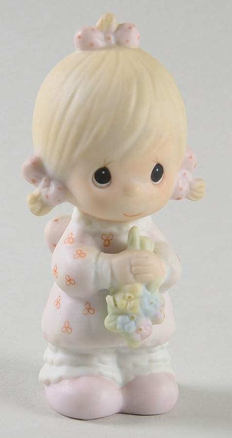 Flower Girl Olive Branch-Flower Girl - Olive Branch Trademark, No Box by Precious Moments-1