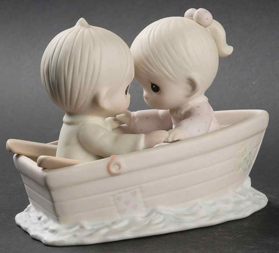 Friends Never Drift Apart Ship Mark-Friends Never Drift Apart - Ship Trademark With Box by Precious Moments-1
